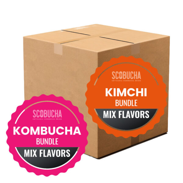 Fermented Kimchi & Kombucha Bundle